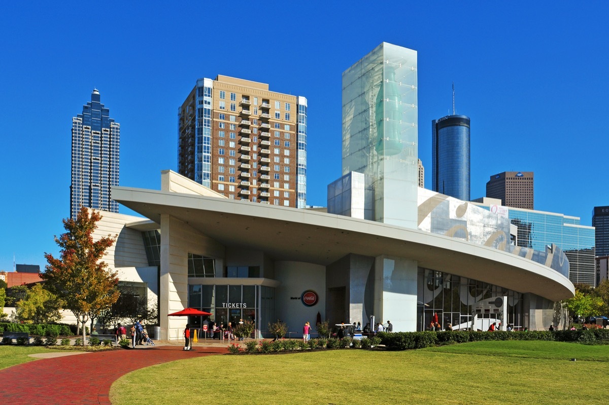 world of coca cola in atlanta georgia