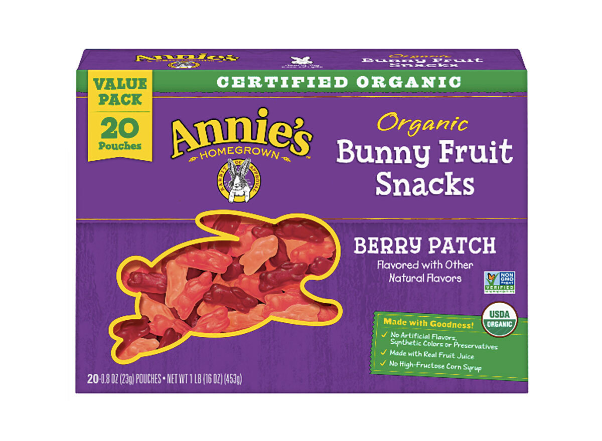 bunny fruit snack box