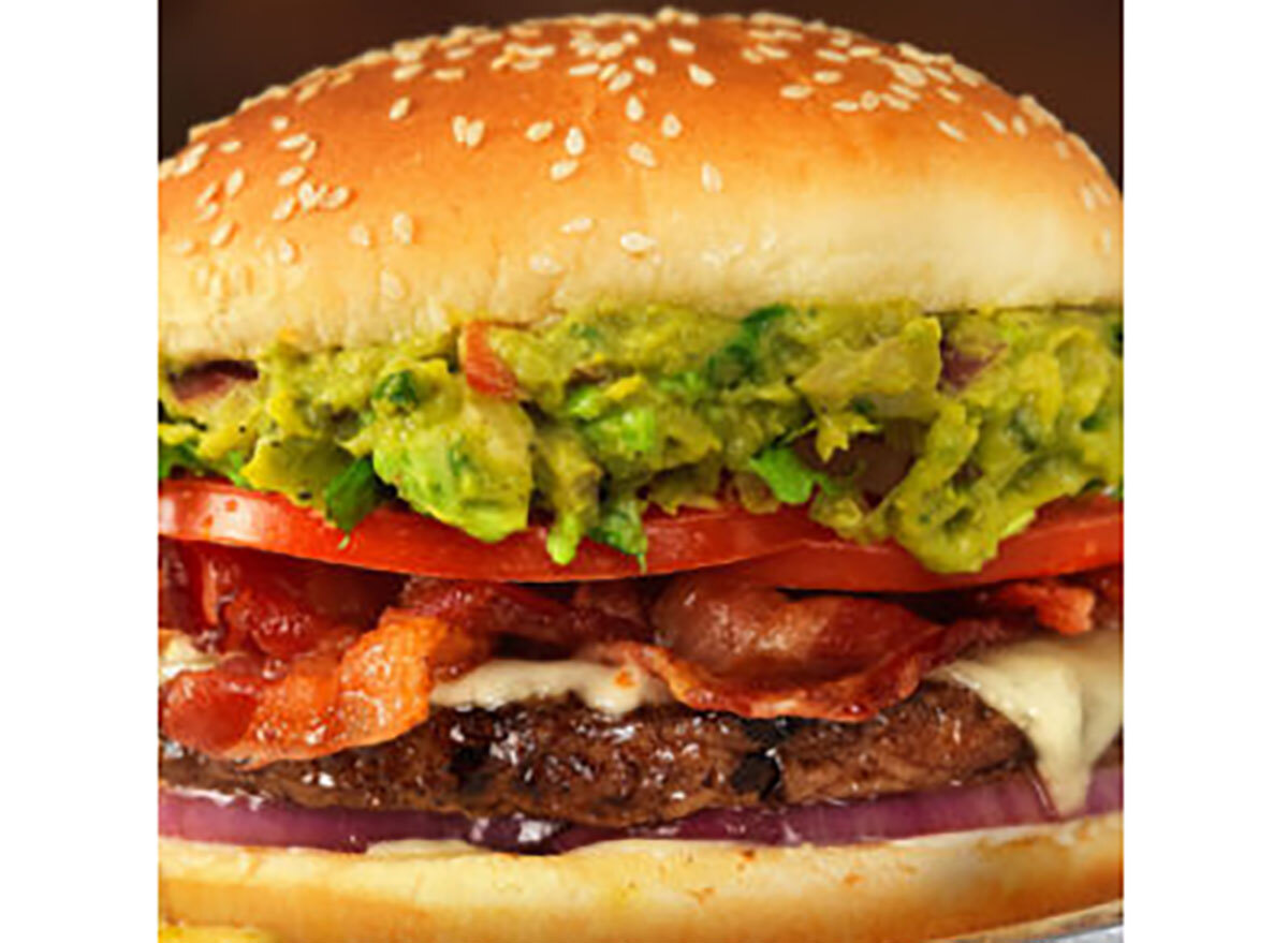 red robin bacon guacamole burger