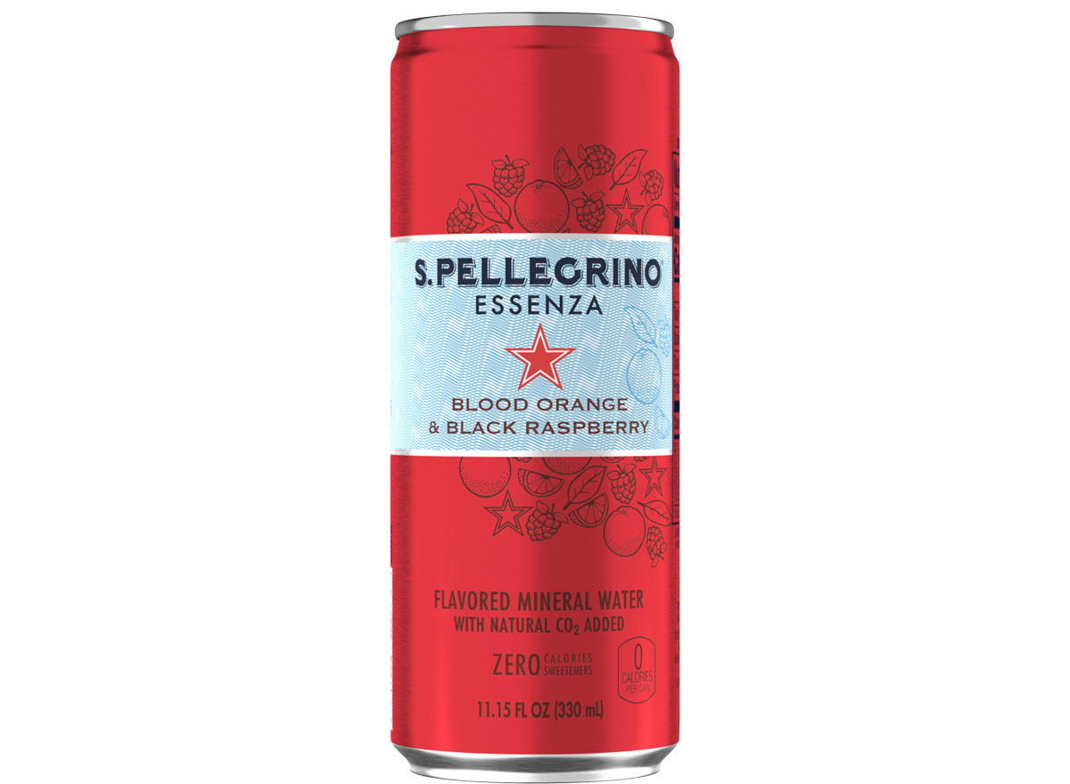 san pellegrino essenza blood orange black raspberry sparkling mineral water