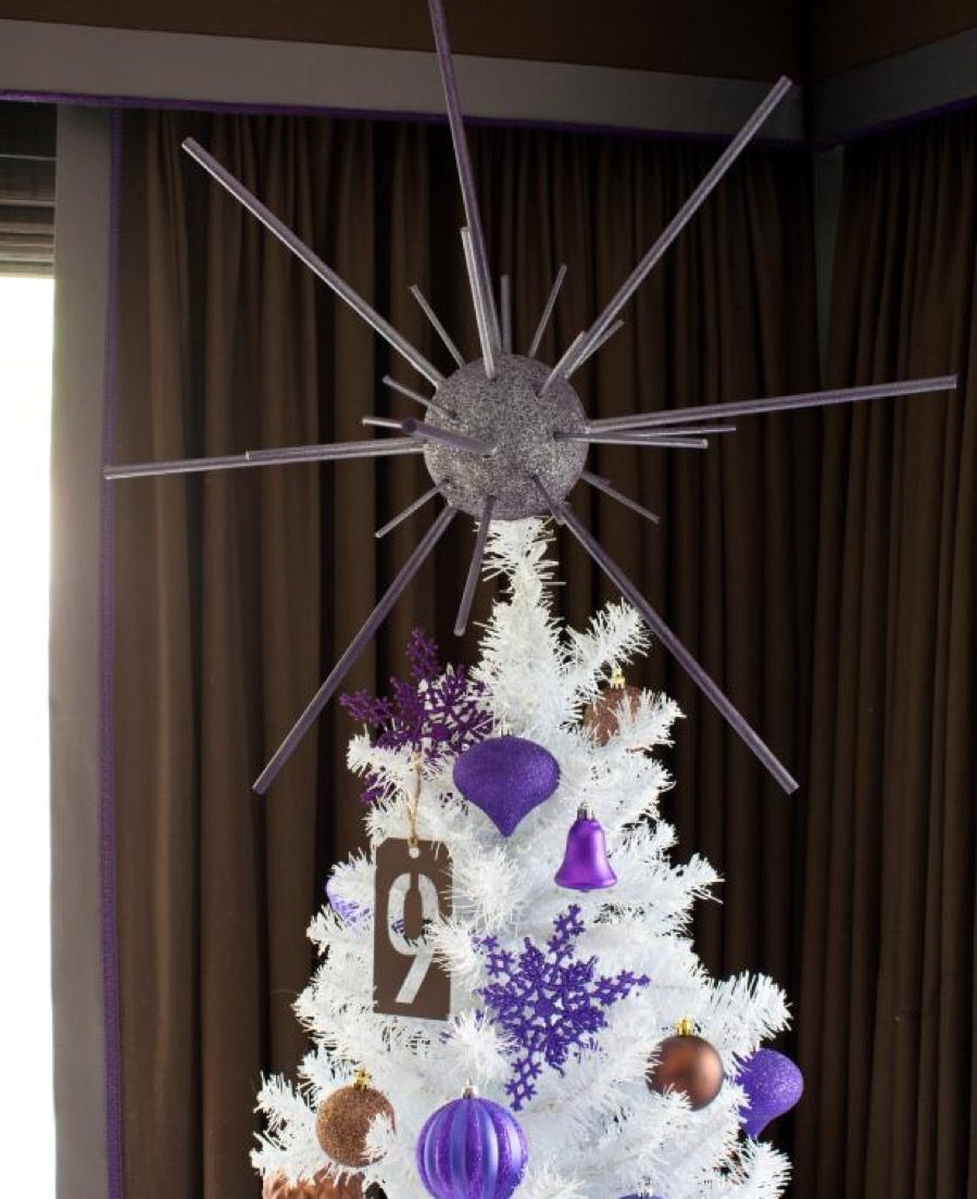 Mod tree topper diy christmas decorations