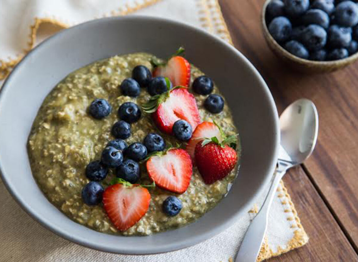 matcha overnight oats