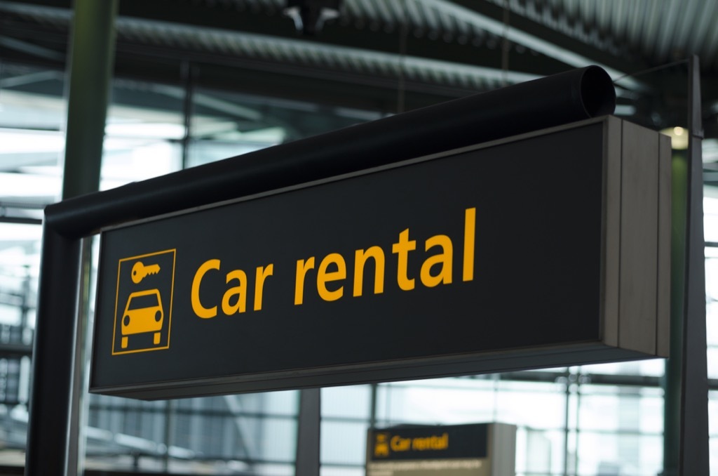 car rental place