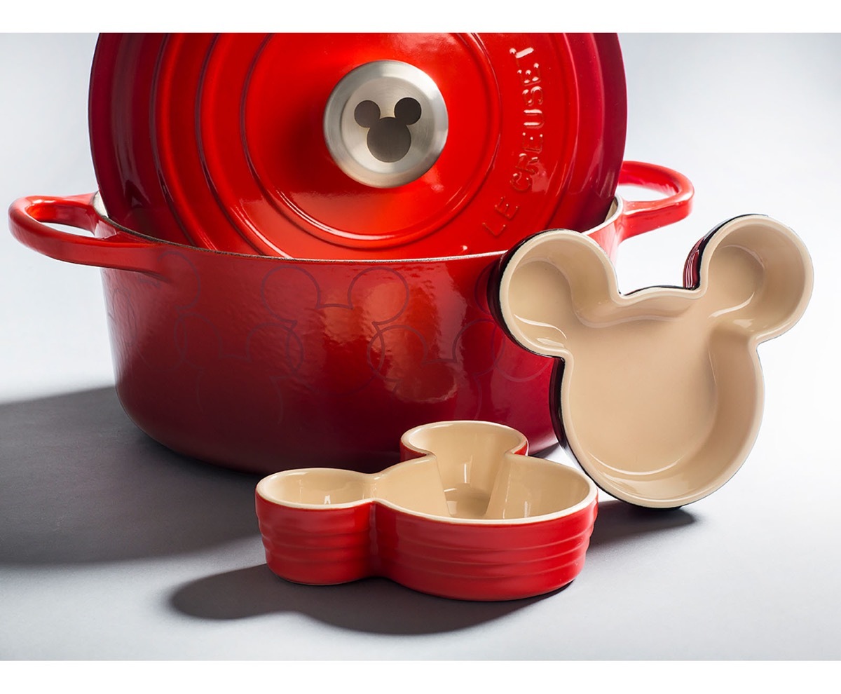 Mickey Mouse ramekins from Le Creuset