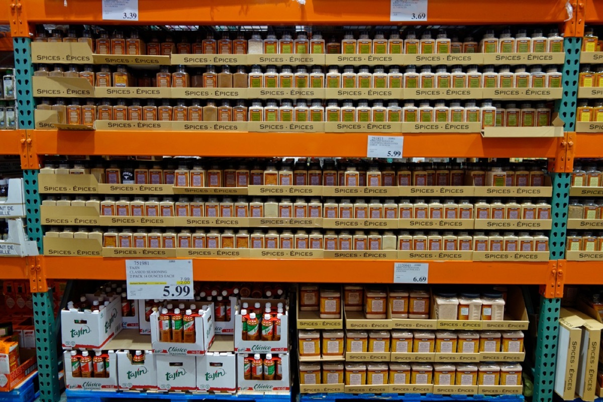 bulk spices at costco