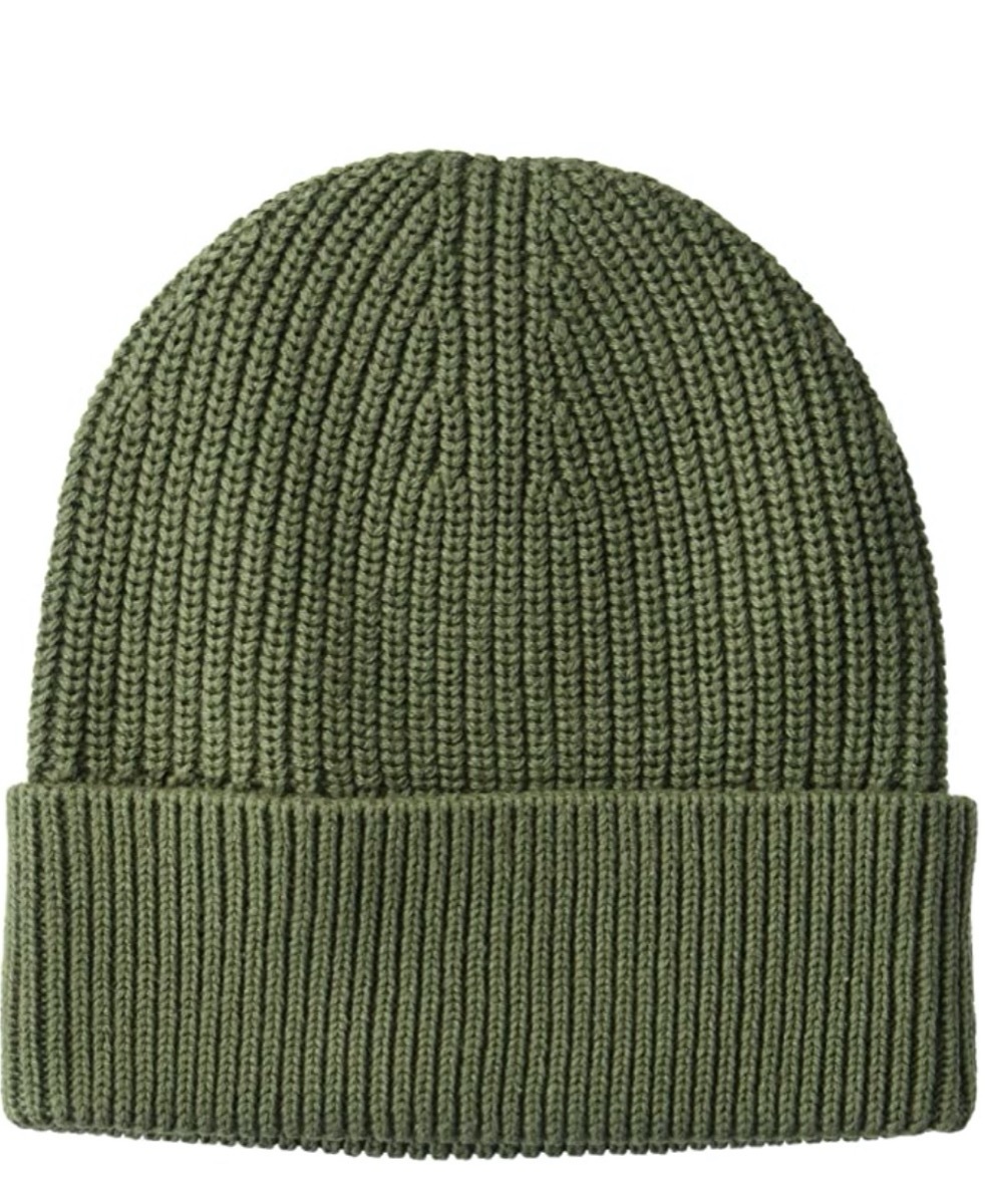 green beanie